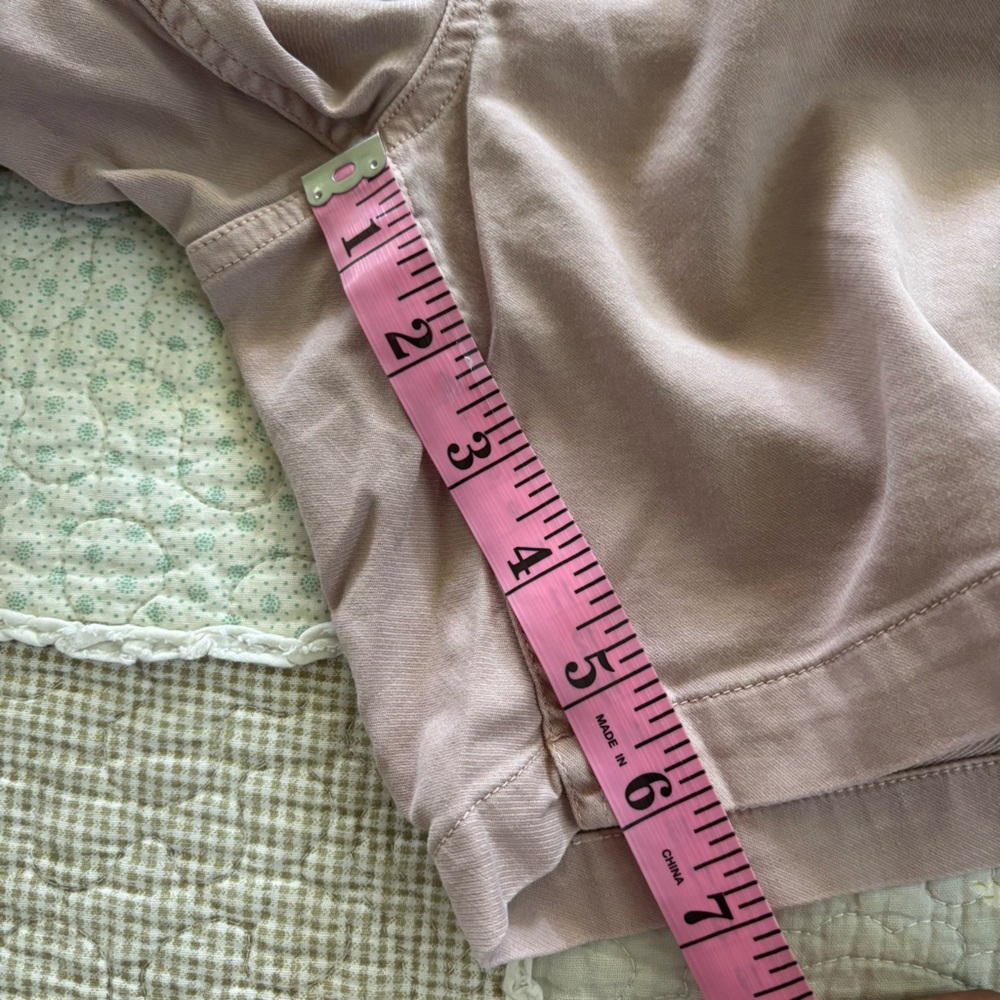 Faherty Pull-on Shorts Organic Cotton Tencel Linen Blend Mauve Men’s Size Large - Picture 8 of 14